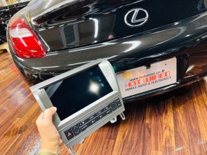レクサス　アンドロイドナビ　sc430 android CarPlay テスラ　テスロイド　グーグルマップ　ナビ交換　デュアルモニター　ハイテック　ワイヤレス　4g デザリング