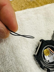 ルミノックス  LUMINOX 防水　シール交換　パッキン交換　シリコン　電池交換　オーバーホール　DIY トリチウム