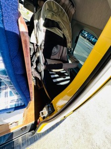 カングー　ベビーカー　積載　カーゴ　キャンパー　車中泊　キャンプ　赤ちゃん　引き出し　ドロアー　オムツ台　joli 3輪　カート　ストローラー　折りたたみ　kangoo 子育て　カスタム