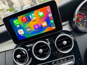 カーオーディオ専門店　ホットワイヤード　HOT WIRED 名古屋　ベンツ　ds4 シトロエン　カープレイ　後付け　ワイヤレス　スピーカー交換