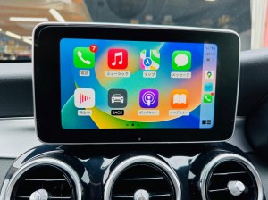 W205 Cクラス X253 GLC NTG5 NTG4.5 NTG5S1 NTG4.5 後付け　ワイヤレス　CarPlay カープレイ　Android Auto ミラーリング　Youtube HDMI 外部入力　プライムビデオ Fire TV Stick アマゾン