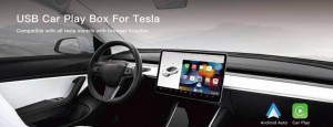 後付けCarPlay テスラ　アンドロイド　グーグルマップ　iPhone カープレイ