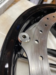ビューエル　フロントブレーキ　ブレーキディスク　マウンティングハードウエア buell brake ディスクローター　シングルディスク　xb12s ebr HOT WIRED 