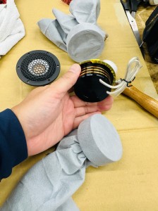 Audible Physics RG6.1PRO 偏心コーン 大型ツイーター　ミッドベース　ミッドウーハー　オーディブルフィジックス　ハイエンドカーオーディオ　大型ツイーター　埋め込み　取付