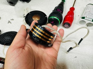 Audible Physics RG6.1PRO 偏心コーン 大型ツイーター　ミッドベース　ミッドウーハー　オーディブルフィジックス　ハイエンドカーオーディオ