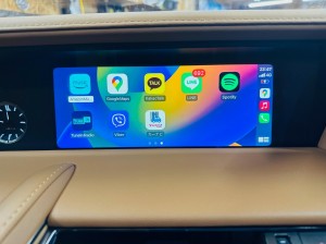 レクサス　LC500 LFA LEXUS 後付け　ワイヤレス　CarPlay カープレイ　iPhone Android Auto ミラーリング HDMI 外部入力 AVインターフェース　映像入力　ビデオ入力　カメラ入力　USB Bluetooth WiFi グーブルマップ　アマゾン　プライムビデオ AMAZON GOOGLE YAHOO ヤフーカーナビ　Youtube 動画再生　動画アプリ　Fire TV Stick ファイヤースティック　NETFLIX FULU テレビキャンセラー