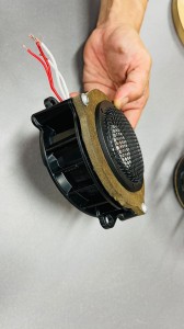 BMW MINI F60 F57 ミニ　スピーカー交換　ツイーター　音質改善　音質向上　カーオーディオ　純正ナビ　デッドニング　センタースピーカー　ウーハー　シート下　HOT WIRED ホットワイヤード　カーオーディオ専門店　Mercury Car Audio Audible Physics