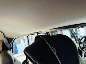 HUMMER H2 チャイルドシート　フラット　ベッド　Aprica フラディア グロウ　アップリカ　寝れる　赤ちゃん　子育て　カスタム　ハマー