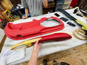 レクサス　sc430 ドアパネル　内装　レザー　内装張替　自動車　難燃　トヨタ　レクサス　lexus カスタム　ワンオフ　インテリア　レザー　スエード　スピーカー　カーオーディオ  カスタムカー　旧車　レストア