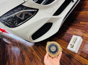 BENZ BURMESTER ベンツ純正　ブルメスター　スピーカー交換　ドアスピーカー　センタースピーカー  ウーハー　音質改善　音質向上　ツイーター　プレミアムサウンド　DSP Audible Physics ホットワイヤード　HOT WIRED 名古屋