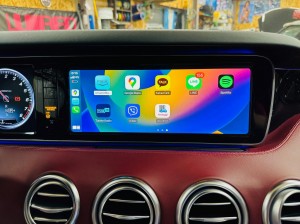 ベンツ　後付けCarPlay カープレイ　ワイヤレス　Bluetooth wi-fi Youtube 動画再生　hdmiインターフェース　avインターフェース hdmi入力 usb入力　iPhone Android Auto アンドロイド　フルスクリーン　ntg5 ntg5.5 ntg6 ntg6.5 ntg5s1 ntg5.1 ntg4.7 ntg4.5 グーグルマップ　ヤフーカーナビ　韓国語　外国語　言語設定　ナビアプリ　動画アプリ　ミラーリングインターフェース　CarPlayインターフェース　CarPlayモジュール　w222 w205 w217 w218 c217 s65 amg フルパワー化　ベンツ純正　純正ナビ　名古屋　HOT WIRED ホットワイヤード