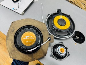 BMW 純正ナビ　純正オーディオ　カーオーディオ　ハーマンカードン　HARAM KARDON ハーマン　iDrive ID7 LOGIC7 サラウンド　音質改善　ツイーター　スピーカー交換　ドアスピーカー　音質向上　高音　低音　ウーハー　センタースピーカー　リアスピーカー　4インチ　3インチ　2インチ　10センチ　プレミアムカーオーディオ　名古屋　ホットワイヤード　HOT WIRED Z4 G29 X7 X6 750 850 B&W バウワーズ　ウィルキンス　BOSE サウンドシステム　デッドニング　調音施工　Mercury Car Audio Audible Physics RAM2 RAM3 CE-165 CE165 対応スピーカー　ハイパスフィルター　音質　高音質　ハイレゾ　iPhone CarPlay カープレイ　カーオーディオ専門店