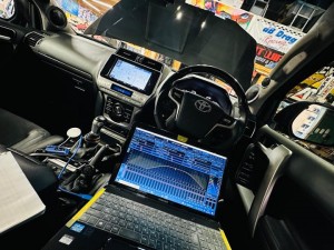 ヘリックス　dip helix p six 音調整　調整　サウンドセッティング　サウンドチューニング　セッティング　マルチシステム　カーオーディオ　調整のみ　持ち込み　HOT WIRED 名古屋　カーオーディオ専門店　アップデート　調整ソフト　ファームウエア　pc tool