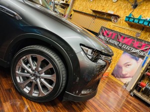 CX-60 CX60 CX-30 CX-80 CX-5 MAZDA3 MAZDA6 スピーカー交換 BOSE ボーズサウンド　BOSEなし　ボーズなし　ツイーター　スコーカー　ドアスピカー　デッドニング　音質改善　パイオニア　フルマルチ　3WAY マルチ　プロセッサー　アンプ　HOT WIRED ホットワイヤード　解析　周波数特性　アナライザー　RTA イコライザー