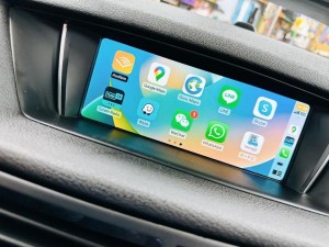 BMW CIC 後付け　CarPlay カープレイ　Android Auto ミラーリング　BMW純正ナビ　ナビ交換　iPhone グーグルマップ　ヤフーカーナビ　カーナビ　アプリ　動画再生　Youtube IOS17 iPhone15 