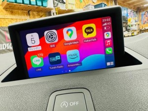 AUDI A1 A2 A3 A4 アウディ　純正ナビ　後付け　CarPlay カープレイ　ミラーリング　Youtube HDMI iPhone ブルーツース　WIFI Android Auto アンドロイド　ワイヤレス　グーグルマップ　MMI BOSE コーディング　ミラーリング　映像入力　外部入力　名古屋　HOT WIRED