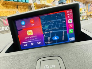 AUDI A1 A2 A3 A4 アウディ　純正ナビ　後付け　CarPlay カープレイ　ミラーリング　Youtube HDMI iPhone ブルーツース　WIFI Android Auto アンドロイド　ワイヤレス　グーグルマップ　MMI BOSE コーディング　ミラーリング　映像入力　外部入力　名古屋　HOT WIRED
