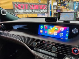 LS500h ls600 lc500 gs rf rx es is Lexus 純正ナビ　後付け　CarPlay カープレイ　ミラーリング　Android Auto hdmi hdmi入力　avインターフェース　USB iPhone ワイヤレス　映像入力　外部入力　グーグルマップ　インターフェース　モジュール　HOT WIRED