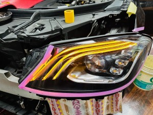 W222 前期　後期　フェイスリフト　ヘッドライト　移植　テールランプ　FACE LIFT マイバッハ W223 HOT WIRED コーディング