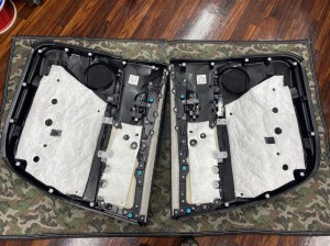 デリカ　D5 スピーカー交換　ツイーター交換　オーディオ　カーオーディオ　デッドニング　ドアスピーカー　音質　静寂性　快適性