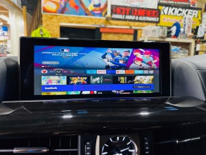 レクサス　純正ナビ　lexus lx570 ワイヤレス　CarPlay 後付け　カーオーディオ　カープレイ　グーグルマップ　HDMI インターフェース　外部入力　映像入力　Fire TV Stick アマゾンプライム　プライムビデオ　ネットフリックス　hulu amazon ファイヤースティック　ファイヤーtv tvスティック　ビデオ入力　aux Android Auto ミラーリング　Youtube ユーチューブ　firetv ホットワイヤード　名古屋　フルスクリーン　全画面　2画面　12.3インチ　アップデート