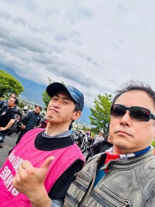 ビューエル会　合同ツーリング buell owners japan anual ride 2024 xb12 安曇野　白馬　大町　ツーリング　ロングツーリング　ハーレー　harley davidson motorcycle touring ブロックタイヤ　tkc80
