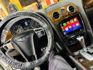 ベントレー　純正ナビ　外部入力　ナビ交換　ワイヤレス　CarPlay カープレイ　Android Auto アンドロイド　グーグルマップ　動画アプリ　Youtube ミラーリング　ユーチューブ　アマゾン　bentley カーオーディオ　名古屋