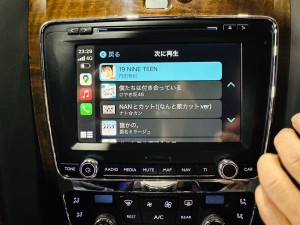 ベントレー　純正ナビ　外部入力　ナビ交換　ワイヤレス　CarPlay カープレイ　Android Auto アンドロイド　グーグルマップ　動画アプリ　Youtube ミラーリング　ユーチューブ　アマゾン　bentley カーオーディオ　名古屋