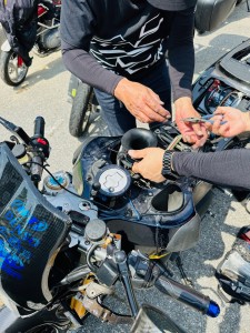 ビューエル会　合同ツーリング buell owners japan anual ride 2024 xb12 安曇野　白馬　大町　ツーリング　ロングツーリング　ハーレー　harley davidson motorcycle touring