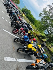 ビューエル会　合同ツーリング buell owners japan anual ride 2024 xb12 安曇野　白馬　大町　ツーリング　ロングツーリング　ハーレー　harley davidson motorcycle touring