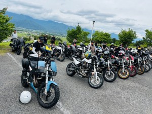 ビューエル会　合同ツーリング buell owners japan anual ride 2024 xb12 安曇野　白馬　大町　ツーリング　ロングツーリング　ハーレー　harley davidson motorcycle touring