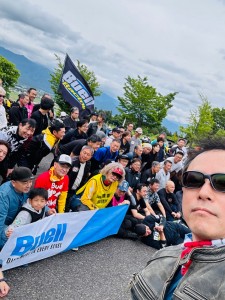 ビューエル会　合同ツーリング buell owners japan anual ride 2024 xb12 安曇野　白馬　大町　ツーリング　ロングツーリング　ハーレー　harley davidson motorcycle touring