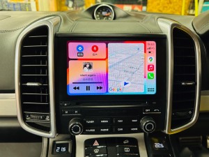 ポルシェ純正ナビ　カイエン　911 992 997 996 マカン　PCM4 PCM4.0 PCM3 PCM5.0 PCM6 CarPlay 後付け　ワイヤレス　Android Auto バックカメラ　ハンズフリー　Bluetooth iPhone Youtube 動画視聴　動画アプリ　グーグルマップ　GOOGLE ナビアプリ　カーナビ　純正ナビ　カープレイ　名古屋