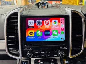 ポルシェ純正ナビ　カイエン　911 992 997 996 マカン　PCM4 PCM4.0 PCM3 PCM5.0 PCM6 CarPlay 後付け　ワイヤレス　Android Auto バックカメラ　ハンズフリー　Bluetooth iPhone Youtube 動画視聴　動画アプリ　グーグルマップ　GOOGLE ナビアプリ　カーナビ　純正ナビ　カープレイ　名古屋