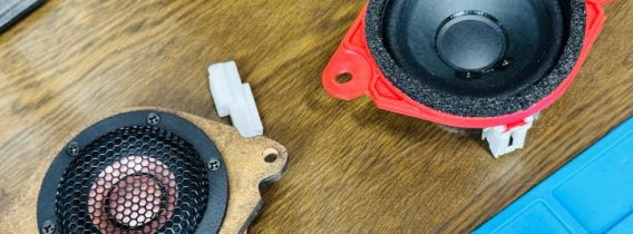 CX-5/CX-8 マツダ純正BOSE センタースピーカーのアップグレード用、スピーカー＋インナーバッフルセット販売開始！