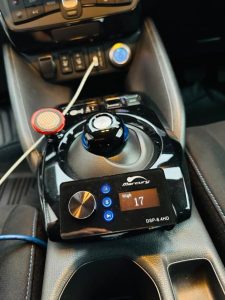 リーフ　ze1 カーオーディオ　サブウーハー　パワードウーハー　ウーハー　アンプ内蔵　dsp 3way マルチ　8インチ　アンプ内蔵ウーハー　Bluetooth5.0 Bluetooth5.1 ブルーツース　Mercury Car Audio デジタル入力