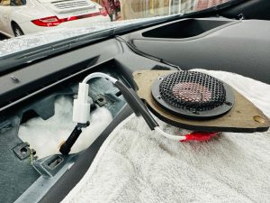 lexus nx350 nx ls500 rx500 rx350 is300 es300 lc500 lx570 レクサス　純正　マークレビンソン　Mark Levinson スピーカー交換　センタースピーカー　ダッシュボード　ミッドレンジ　インパネcoax　カーオーディオ　音質向上　インピーダンス　位相　フェーズディテクター　吸音材　インストール　抵抗値　ホットワイヤード　名古屋 位相チェッカー　FX-101 Mercury Car Audio FORMULA-X 2インチ　ワイドレンジドライバー　フルレンジ　コアキシャル
