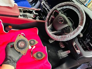 レクサス純正 　Mark Levinson マークレビンソン　lexus rx350 rx500 ls500 ls600 lc500 nx350 nx500 es is300 is500 lx570 lm Mercury Car Audio ce165　スピーカー交換　センタースピーカー　ダッシュボード　インパネ　Unityスピーカー　unity ツイーター　ウーハー　音質向上　音質改善　ワイドレンジ　フルレンジ　ミッドレンジ　スコーカー　インピーダンス　フェーズ　位相　抵抗値　FX-101 FORMULA-X マーキュリー　通販　プラグアンドプレイ　Mercury Car Audio