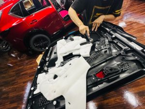 MAZDA CX-5 CX-8 CX-60 CX-80 CX-30 CX-3 ND NC NE ロードスターマツダ純正　ボーズ　ボーズサウンド　bose スピーカー交換　ツイーター　ウーハー　センタースピーカー　音質向上　音質改善　通販　スピーカーアップグレード　抵抗値　インピーダンス　カーオーディオ　カーオーディオ専門店　Mercury Car Audio ホットワイヤード　名古屋　マツコネ　マツダコネクト　位相　フェーズ　最適化　音調整　デッドニング