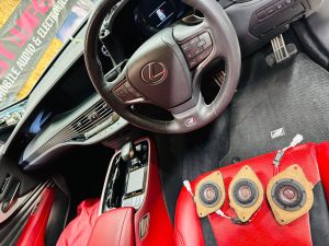 lexus LS レクサス　マークレビンソン　レクサス純正　スピーカー交換　unityスピーカー　センタースピーカー　ダッシュボード　ツイーター　音質向上　音質改善　マクレビ　dsp 通販　HOT WIRED 名古屋　ワイドレンジドライバー　2インチ　FORMULA-X fx101 業販 emma ハイエンドカーオーディオ　下まで出るツイーター　カプラーオン　プラグアンドプレイ