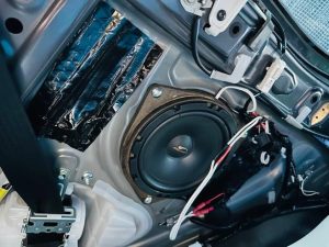 lexus rcf ls lx lc rx nx is es gs カーオーディオ　スピーカー交換　音質　マークレビンソン　Mark Levinson リアスピーカー　リアドア　2way セパレート　ツイーター　ミッド　unity サラウンド　抵抗値　位相　最適化　デッドニング　名古屋　ホットワイヤード