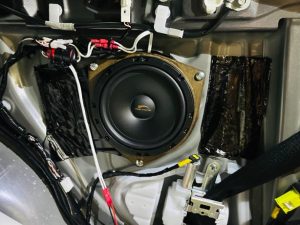 lexus rcf ls lx lc rx nx is es gs カーオーディオ　スピーカー交換　音質　マークレビンソン　Mark Levinson リアスピーカー　リアドア　2way セパレート　ツイーター　ミッド　unity サラウンド　抵抗値　位相　最適化　デッドニング　名古屋　ホットワイヤード