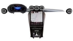 ベンツ　アンドロイド　アンドロイドナビ
あとづけ　ハイテック　テスラナビ　テスロイド　android benz w205 cクラス　sクラス　w206 デジタルメーター　フルスクリーン　液晶メーター　センターモニター　センタースクリーン　13インチ　12.3インチ 12.5インチ　純正ナビ　ワイヤレス　CarPlay カープレイ　Android Auto Youtube 動画再生　動画　ネットフリックス　Hulu Amazon　プライムビデオ　android14 android15 iphone 17 18 ナビ修理　ntg5 ntg5.1 ntg6 ntg7 エアコン吹き出し口　トルネード　mercedes benz メルセデス　ベンツ純正