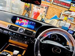 LS460 LEXUS レクサス　純正　ナビ　カーナビ　CarPlay カープレイ　Android Auto ミラーリング　hdmi usb youtube 動画　Googleマップ　iPhone スマホ　Bluetooth ヤフーカーナビ　後付け　ワイヤレス　あとづけ　マークレビンソン　スピーカー交換　レクサス純正ナビ　