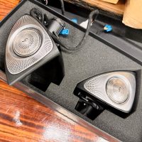 w222 w205 w213 w223 w206 w245 sクラス　cクラス　glc eクラス　3dツイーター　あとづけ　後付け　CarPlay カープレイ　ワイヤレス　Android Auto iPhone AirPlay ミラーリング　hdmi アマゾン　Amazon Fire TV Stick 動画再生　スピーカー交換　音質　カーオーディオ　コーディング　外部入力　aux 有効化　アンビエント　ドアスピーカー　センタースピーカー　ブルメスター　burmester 電動ツイーター　ロータリーツイーター