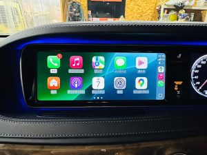 w222 w205 w213 w223 w206 w245 sクラス　cクラス　glc eクラス　3dツイーター　あとづけ　後付け　CarPlay カープレイ　ワイヤレス　Android Auto iPhone AirPlay ミラーリング　hdmi アマゾン　Amazon Fire TV Stick 動画再生　スピーカー交換　音質　カーオーディオ　コーディング　外部入力　aux 有効化　アンビエント　ドアスピーカー　センタースピーカー　ブルメスター　burmester
