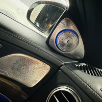 w222 w205 w213 w223 w206 w245 sクラス　cクラス　glc eクラス　3dツイーター　あとづけ　後付け　CarPlay カープレイ　ワイヤレス　Android Auto iPhone AirPlay ミラーリング　hdmi アマゾン　Amazon Fire TV Stick 動画再生　スピーカー交換　音質　カーオーディオ　コーディング　外部入力　aux 有効化　アンビエント　ドアスピーカー　センタースピーカー　ブルメスター　burmester 電動ツイーター　ロータリーツイーター