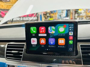 audi a8 s8 a6 a4 a1 a2 a3 後付け　ワイヤレス　CarPlay カープレイ　Android Auto アンドロイドオート　ミラーリング　AirPlay iPhone 動画　Youtube インターフェース　hdmi入力　アマゾン　プライムビデオ　Fire TV Stick fulu netflix tver Googleマップ　