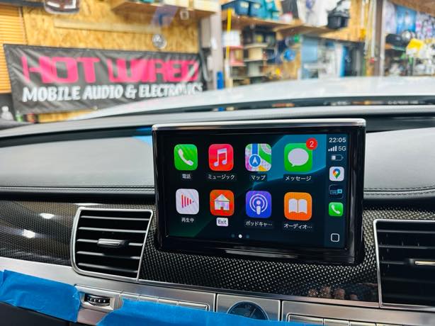 Audi S8/A8 A7 A6 アウディ純正ナビ用 後付けワイヤレスCarPlay/Android Autoインターフェースのご紹介