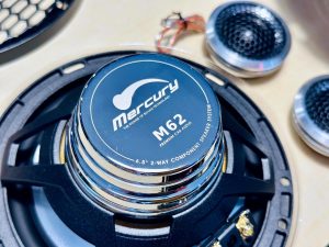Mercury Car Audio マーキュリー　カーオーディオ　M62 2way セパレート　コンポーネント　パッシブ　ネットワーク　クロスオーバー　ツイーター　ネオジウム　アルミ　削り出し　cnc emma 優勝車両　スピーカー交換　Mark Levinson マクレビ　マークレビンソン　bose ボーズ　jbl ハイエンド　コンテスト　コンペティション　HOT WIRED ドライブ合同会社　DRIVE LTD. DRIVE SOUND
